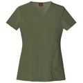 Dickies Jr. Fit V-Neck Top - Xtreme Stretch